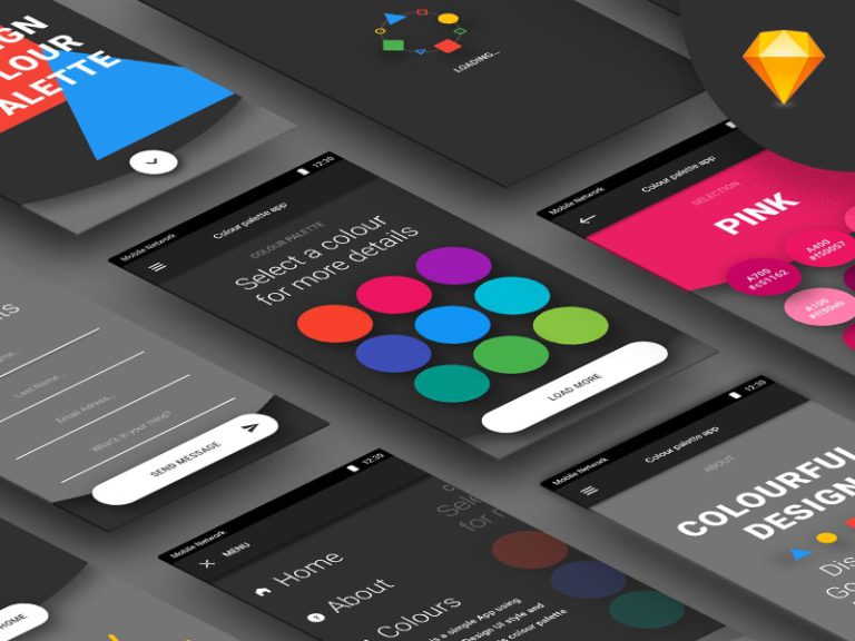 اهمیت رنگ ها در طراحی اپلیکیشن